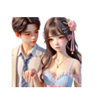 甘い愛/愛について語る/深い愛/良い気分（個別スタンプ：37）