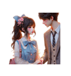 甘い愛/愛について語る/深い愛/良い気分（個別スタンプ：38）
