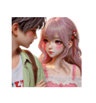 甘い愛/愛について語る/深い愛/良い気分（個別スタンプ：39）