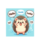 good luckハロー♡ハリネズミ（個別スタンプ：1）