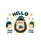 good luckハロー♡ハリネズミ（個別スタンプ：8）