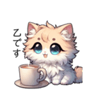 Neko stamp (kitty stamp)（個別スタンプ：7）
