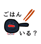 日常を支えるものたち日常で使えるあいさつ（個別スタンプ：3）