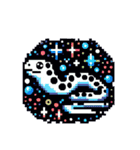 たのしい！ドット水族館（個別スタンプ：40）