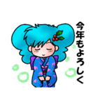 ひらりーず 季節の挨拶スタンプ（個別スタンプ：5）