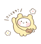 ひつじのもこもこちゃん 一年中使える（個別スタンプ：4）