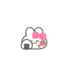 勉強するうしゃぎ！！ピンク（個別スタンプ：9）