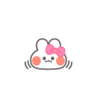 勉強するうしゃぎ！！ピンク（個別スタンプ：11）
