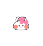 勉強するうしゃぎ！！ピンク（個別スタンプ：13）