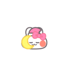 勉強するうしゃぎ！！ピンク（個別スタンプ：14）