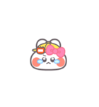 勉強するうしゃぎ！！ピンク（個別スタンプ：33）