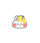 勉強するうしゃぎ！！黄色（個別スタンプ：13）