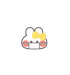 勉強するうしゃぎ！！黄色（個別スタンプ：23）