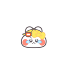 勉強するうしゃぎ！！黄色（個別スタンプ：33）