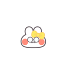 勉強するうしゃぎ！！黄色（個別スタンプ：34）