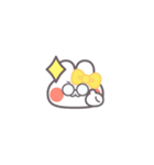 勉強するうしゃぎ！！黄色（個別スタンプ：35）
