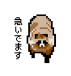 ドットのたぬき3（個別スタンプ：28）