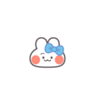 勉強するうしゃぎ！！水色（個別スタンプ：16）