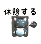 ぷっくり3Dねこの日スタンプ（個別スタンプ：22）