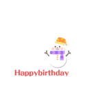 SnowMan winter stamp（個別スタンプ：7）