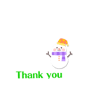 SnowMan winter stamp（個別スタンプ：8）