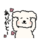ふわふわ犬もこ太の毎日使えるスタンプ（個別スタンプ：6）