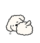 ふわふわ犬もこ太の毎日使えるスタンプ（個別スタンプ：13）