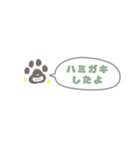 肉球ちゃんのお世話スタンプ（わんちゃん）（個別スタンプ：11）
