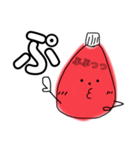 けちゃけちゃぷ（個別スタンプ：4）