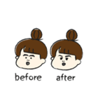 眉山まつ子のアイリストスタンプ（個別スタンプ：17）