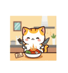 キモカワ猫の可愛いセリフ（個別スタンプ：24）