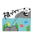 釣りに行きたいぐるぐるぱんだ（個別スタンプ：13）