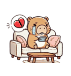 カピバラの生活 (タイ)（個別スタンプ：27）