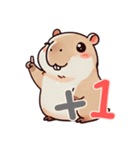 カピバラの生活 (タイ)（個別スタンプ：30）