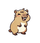 カピバラの生活 (タイ)（個別スタンプ：31）