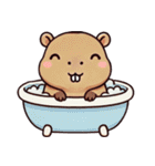 カピバラの生活 (タイ)（個別スタンプ：36）