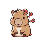 カピバラの生活 (タイ)（個別スタンプ：38）
