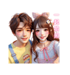 愛と色気のアーティファクト/甘い愛の言（個別スタンプ：39）