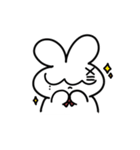 珍獣戯画うさぎ2（個別スタンプ：2）