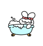 珍獣戯画うさぎ2（個別スタンプ：7）