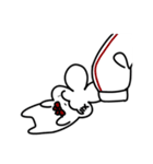 珍獣戯画うさぎ2（個別スタンプ：14）