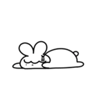 珍獣戯画うさぎ2（個別スタンプ：15）
