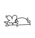 珍獣戯画うさぎ2（個別スタンプ：16）