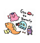 くらげとめんだことうつぼ②（個別スタンプ：19）