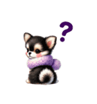 ふわふわチワワ 冬（個別スタンプ：20）