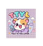 ハムスターのほっこりスタンプ（個別スタンプ：33）