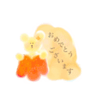 ふわふわくまさん とひよこさん 2（個別スタンプ：18）