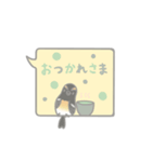 ふきだしきびたき（個別スタンプ：19）