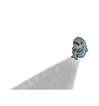 生活感のあるサメ15〜気持ちを伝えるサメ〜（個別スタンプ：35）