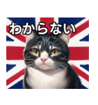 イギリスを愛するネコ（個別スタンプ：30）